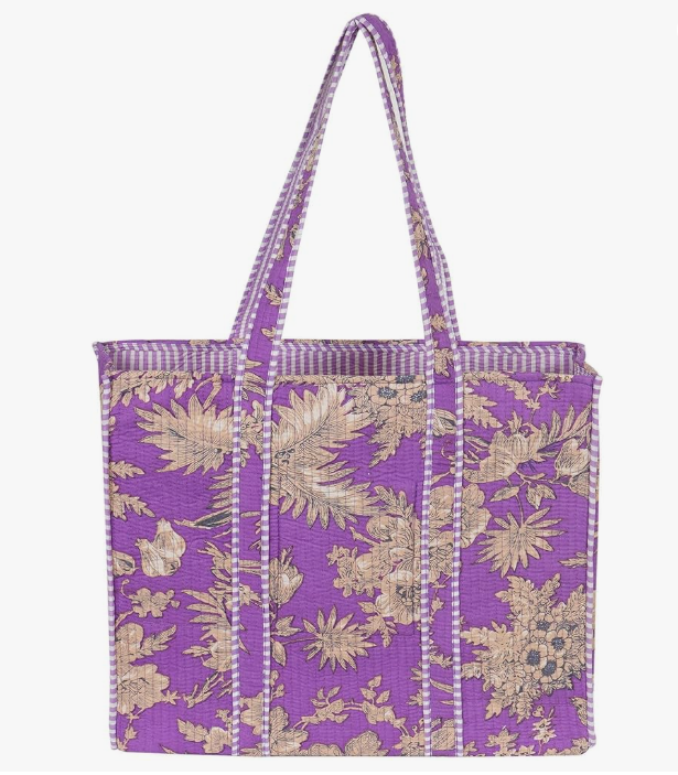 Personalized Tropical Tote w/ Monogram