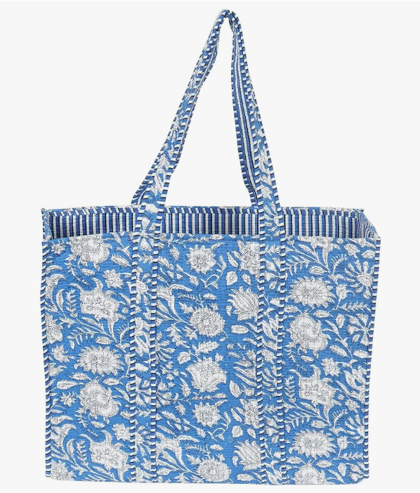 Personalized Tropical Tote w/ Monogram