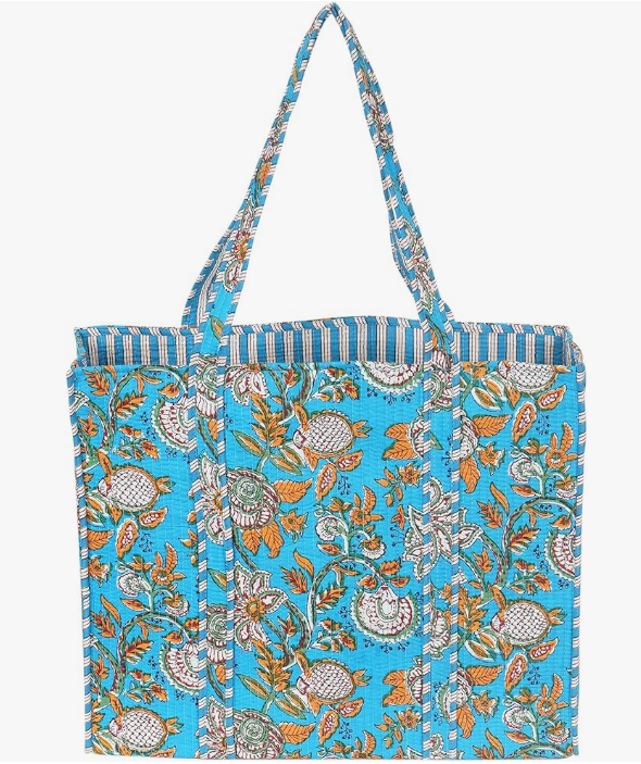 Personalized Tropical Tote w/ Monogram