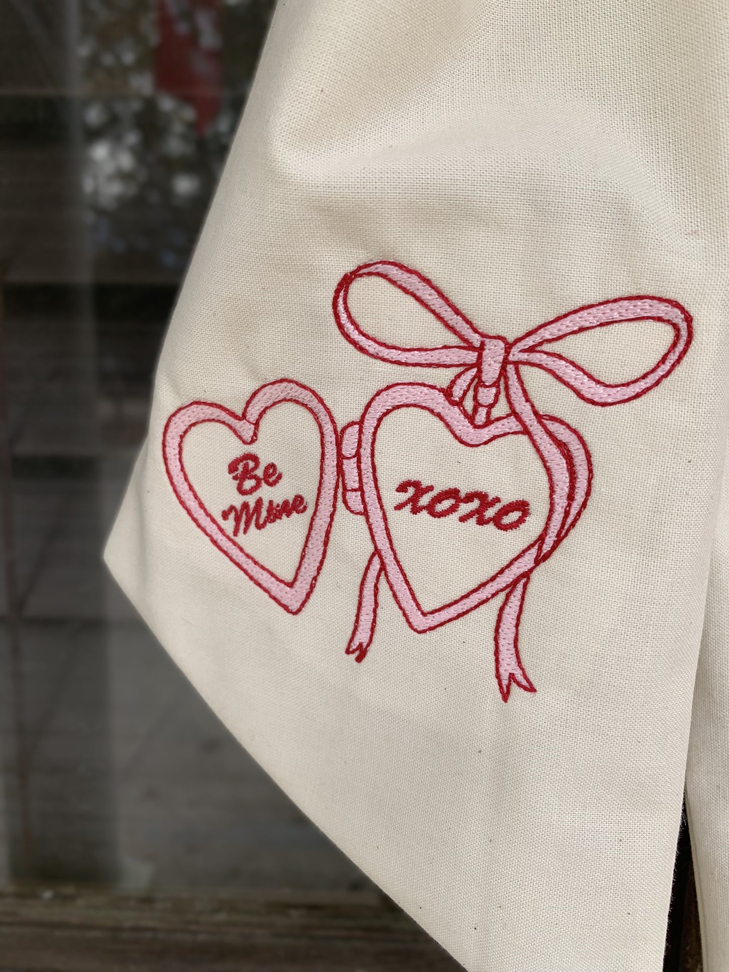 Valentines Day Wreath Sash