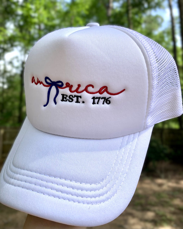 America Est. 1776 Trucker Hat