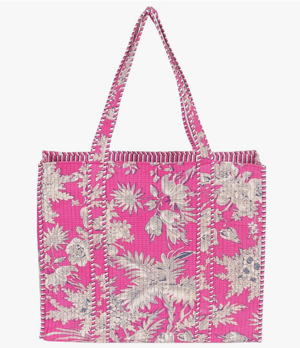 Personalized Tropical Tote w/ Monogram