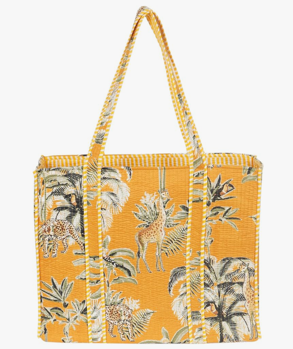 Personalized Tropical Tote w/ Monogram